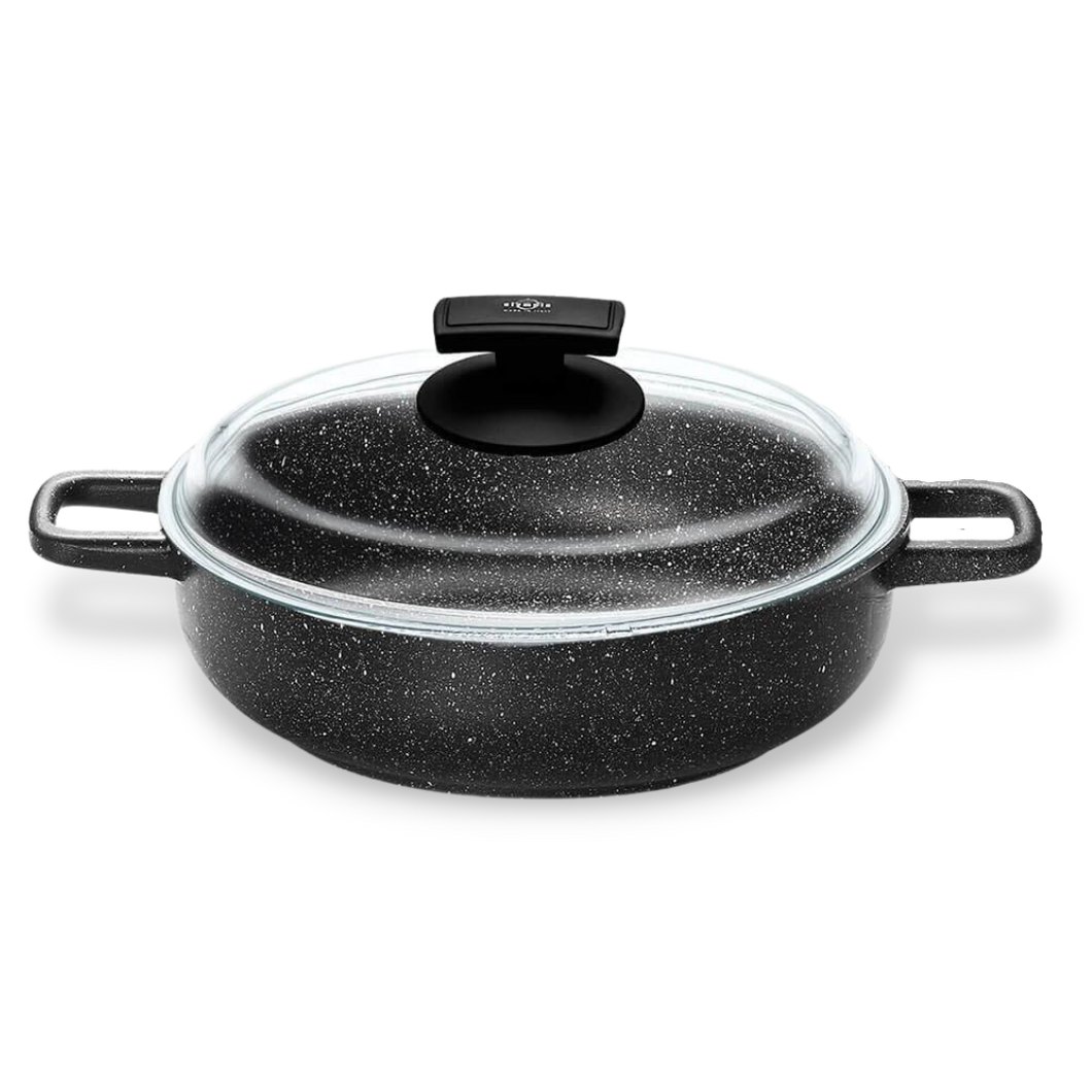 HARD COOK PAN WITH LID
