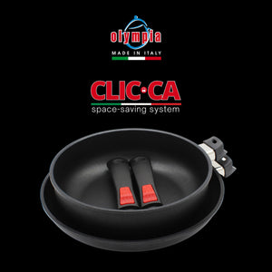 PADELLA ALTA CLICCA DIAMANT PLUS INDUCTION con manico rimovibile